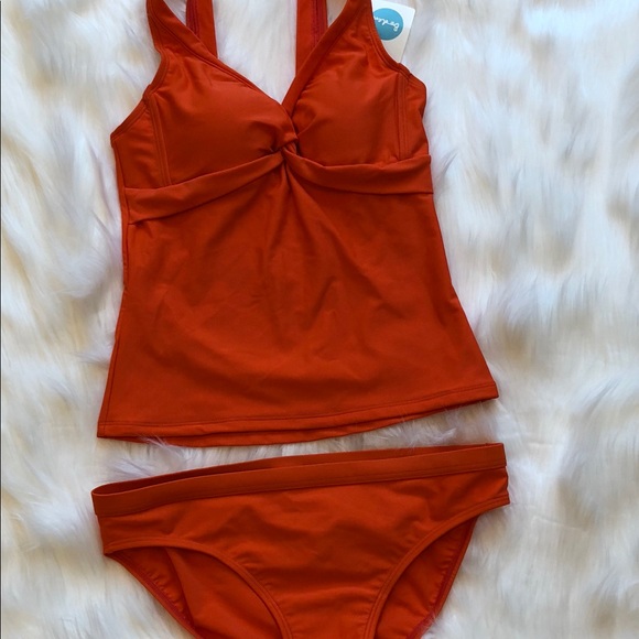 Boden Other - Boden • Two-piece orange bikini swimsuit size 6